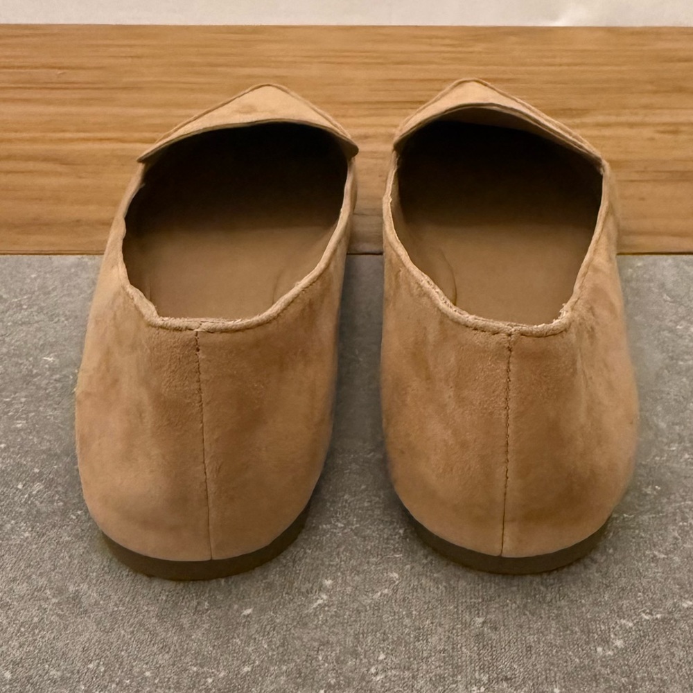 Steve Madden Feather Tan Suede Pointed Toe Loafers Size 9.5M NWOT - Picture 6 of 10